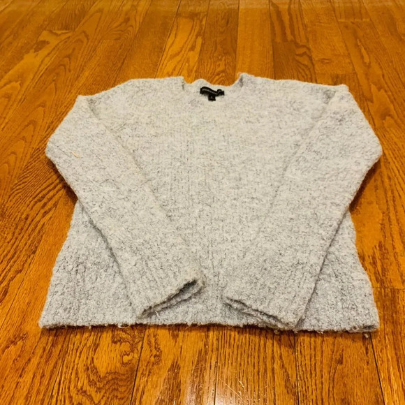 Banana Republic Sweater Wool Alpaca Gray Size Small - Picture 11 of 16